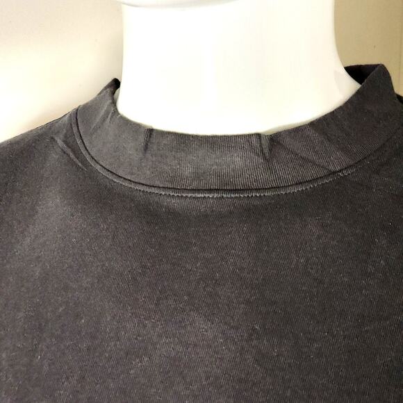 YZY YEEZY GAP LONG SLEEVE SHIRT IN BLACK SIZE LRG H03 - Picture 6 of 16